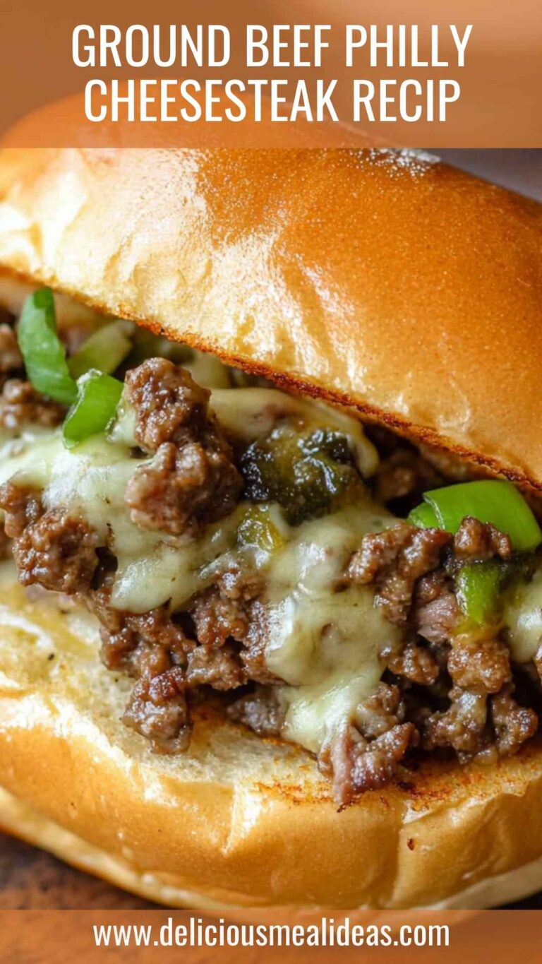 Ground Beef Philly Cheesesteak Recipe – Delicious Meal Ideas