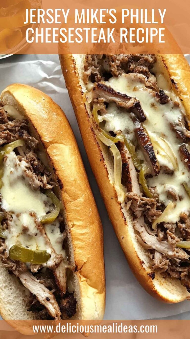 Jersey Mike’s Philly Cheesesteak Recipe – Delicious Meal Ideas