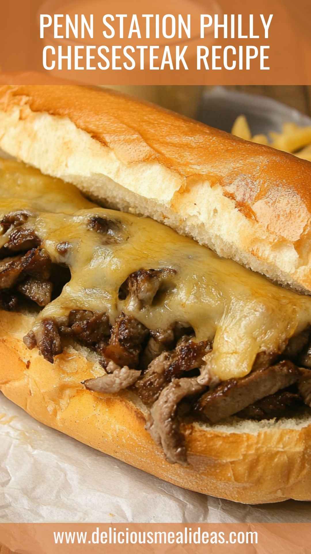 Penn Station Philly Cheesesteak Recipe