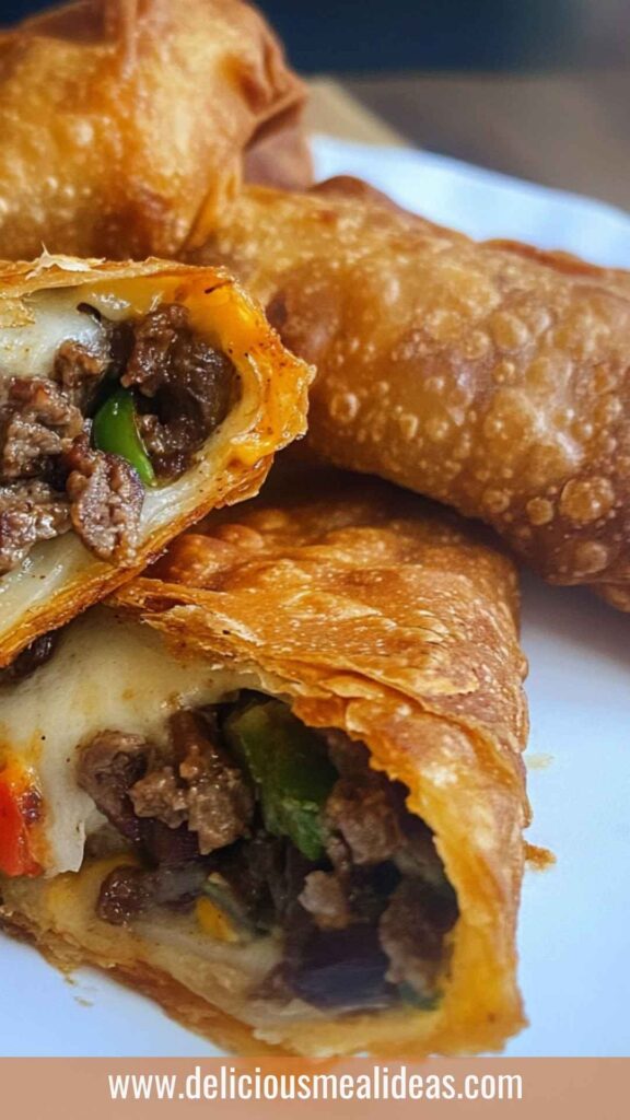 Philly Cheesesteak Egg Roll Copycat Recipe