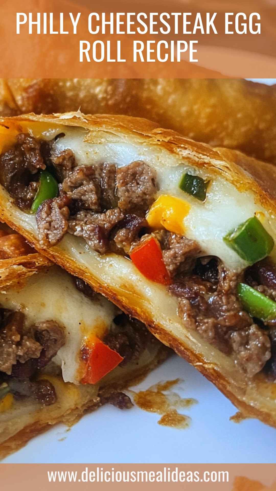 Philly Cheesesteak Egg Roll Recipe