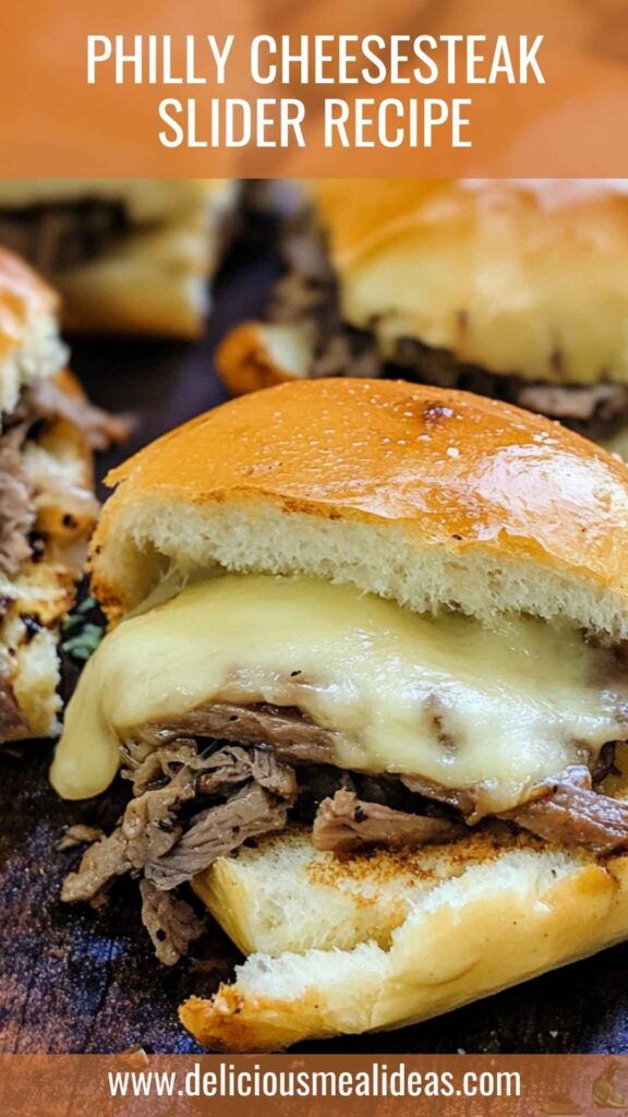 Philly Cheesesteak Slider Recipe