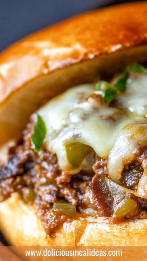 Philly Cheesesteak Sloppy Joes Copycat Recipe