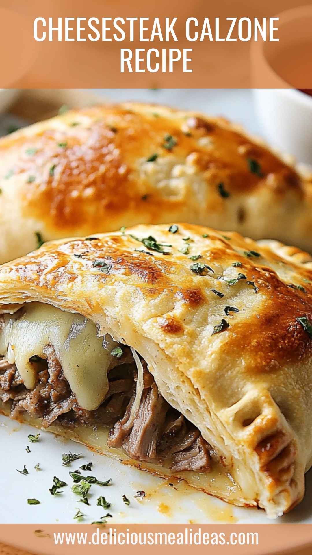 Cheesesteak Calzone Recipe