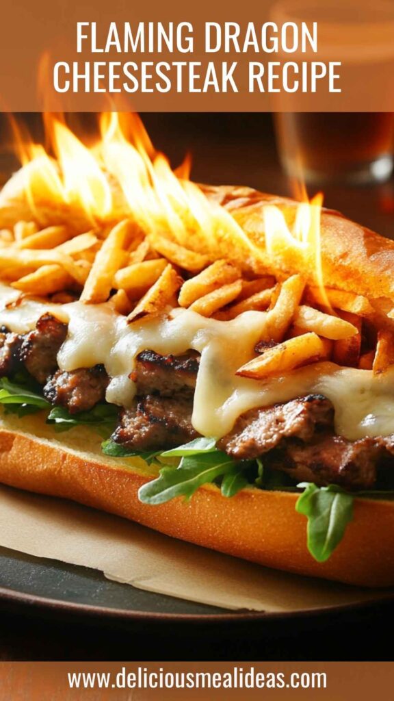 Flaming Dragon Cheesesteak Recipe