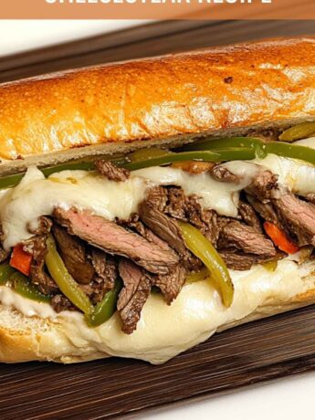 Gary's Quick Steak Philly Cheesesteak Recipe