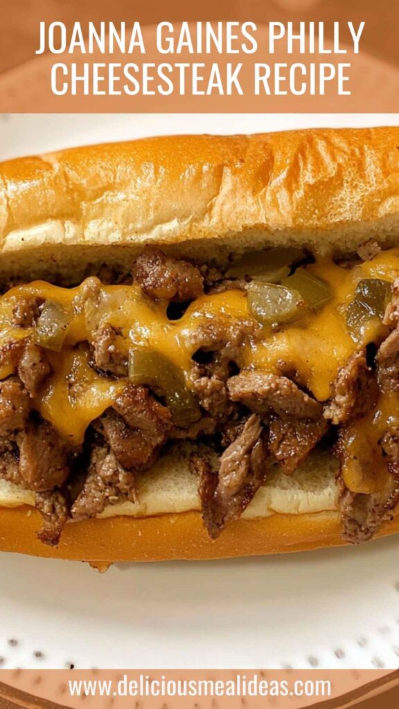 Joanna Gaines Philly Cheesesteak Recipe