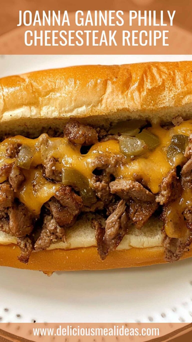 Joanna Gaines Philly Cheesesteak Recipe – Delicious Meal Ideas