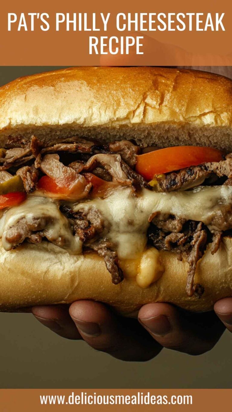 Pat’s Philly Cheesesteak Recipe – Delicious Meal Ideas