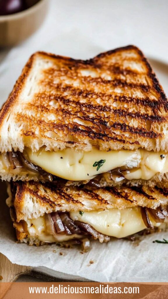 Best French Onion Grilled Cheese Recipe