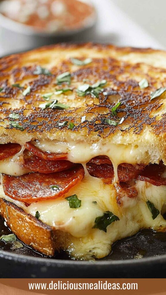 Best Pizza Grilled Cheese Recipe