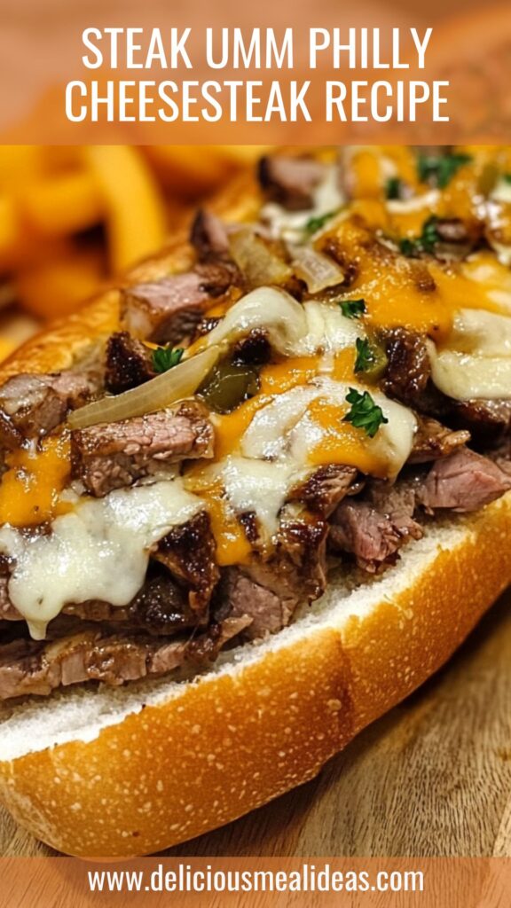 Steak Umm Philly Cheesesteak Recipe