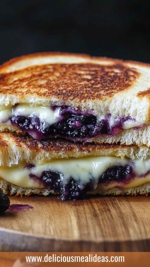 Best Blueberry Grilled Cheese Sandwich Recipe