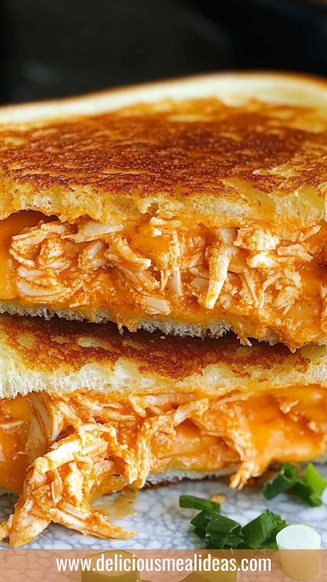 Best Buffalo Chicken Grilled Cheese Recipe