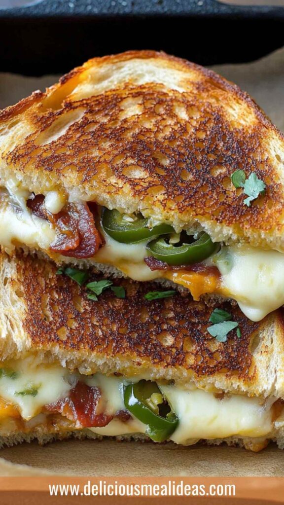 Best Jalapeno Popper Grilled Cheese Recipe