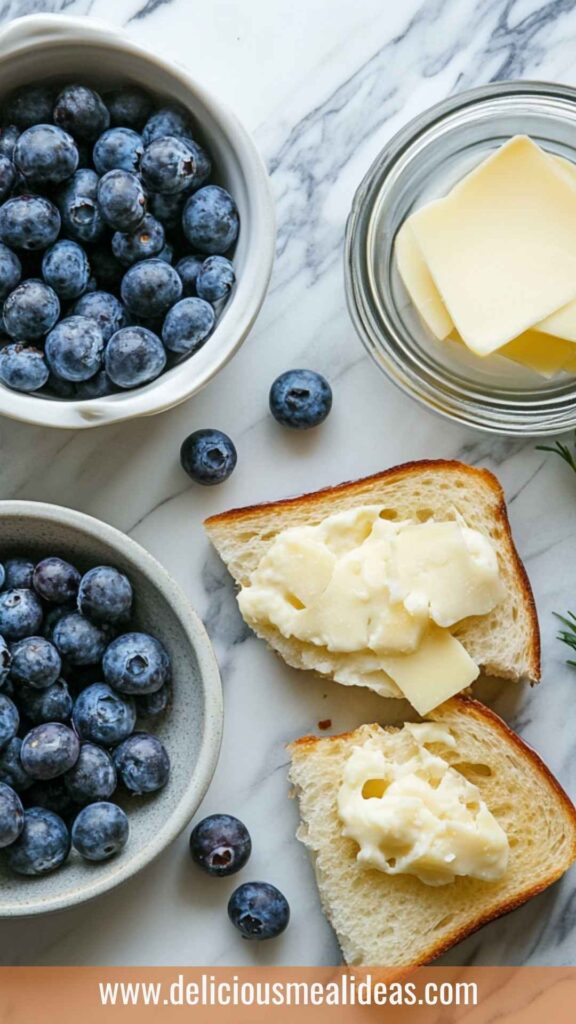 Blueberry Grilled Cheese Sandwich Copycat Recipe