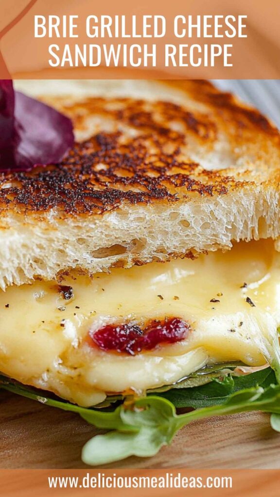 Brie Grilled Cheese Sandwich Recipe