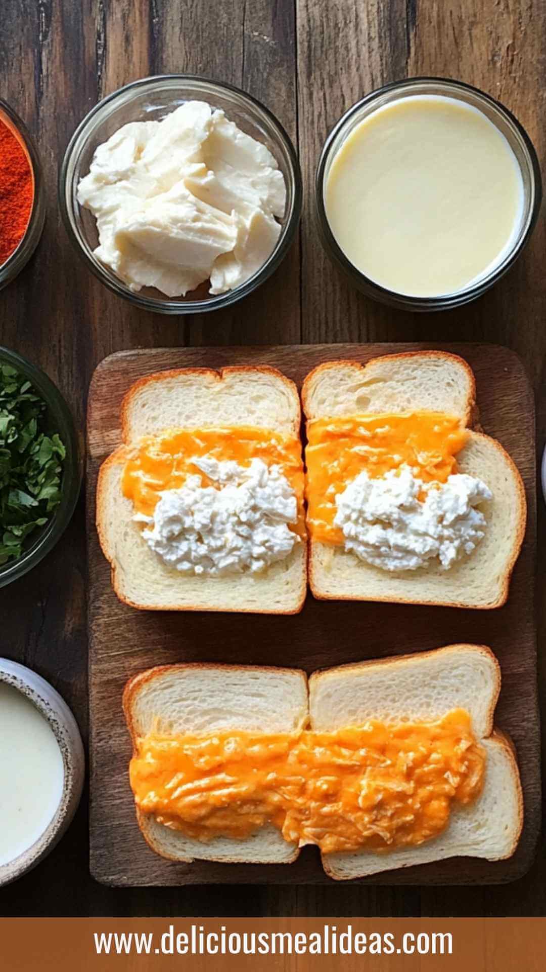 Buffalo Chicken Grilled Cheese Copycat Recipe