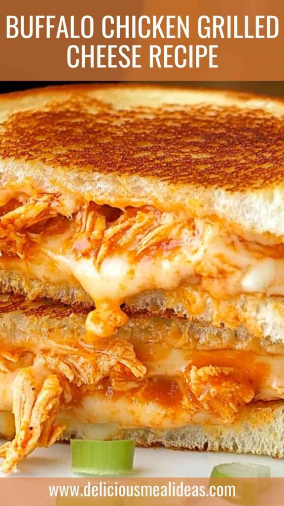 Buffalo Chicken Grilled Cheese Recipe