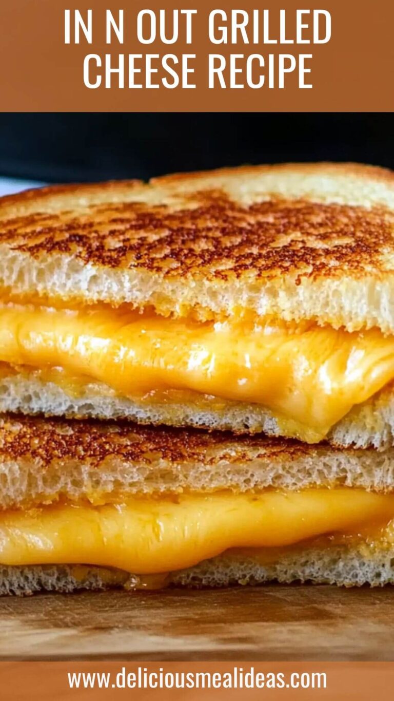 In N Out Grilled Cheese Recipe – Delicious Meal Ideas