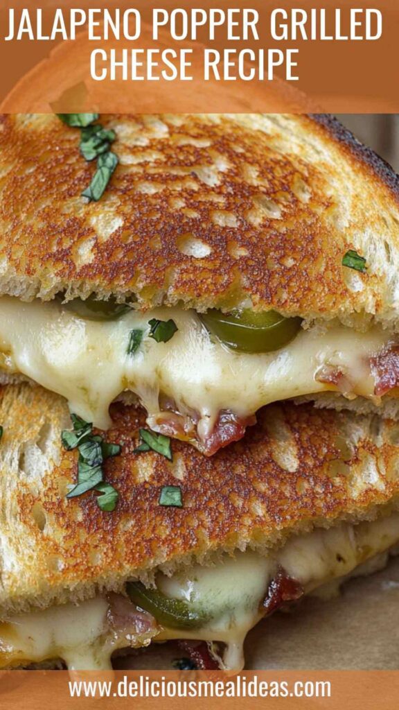 Jalapeno Popper Grilled Cheese Recipe