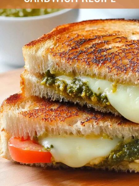 Pesto Grilled Cheese Sandwich Recipe