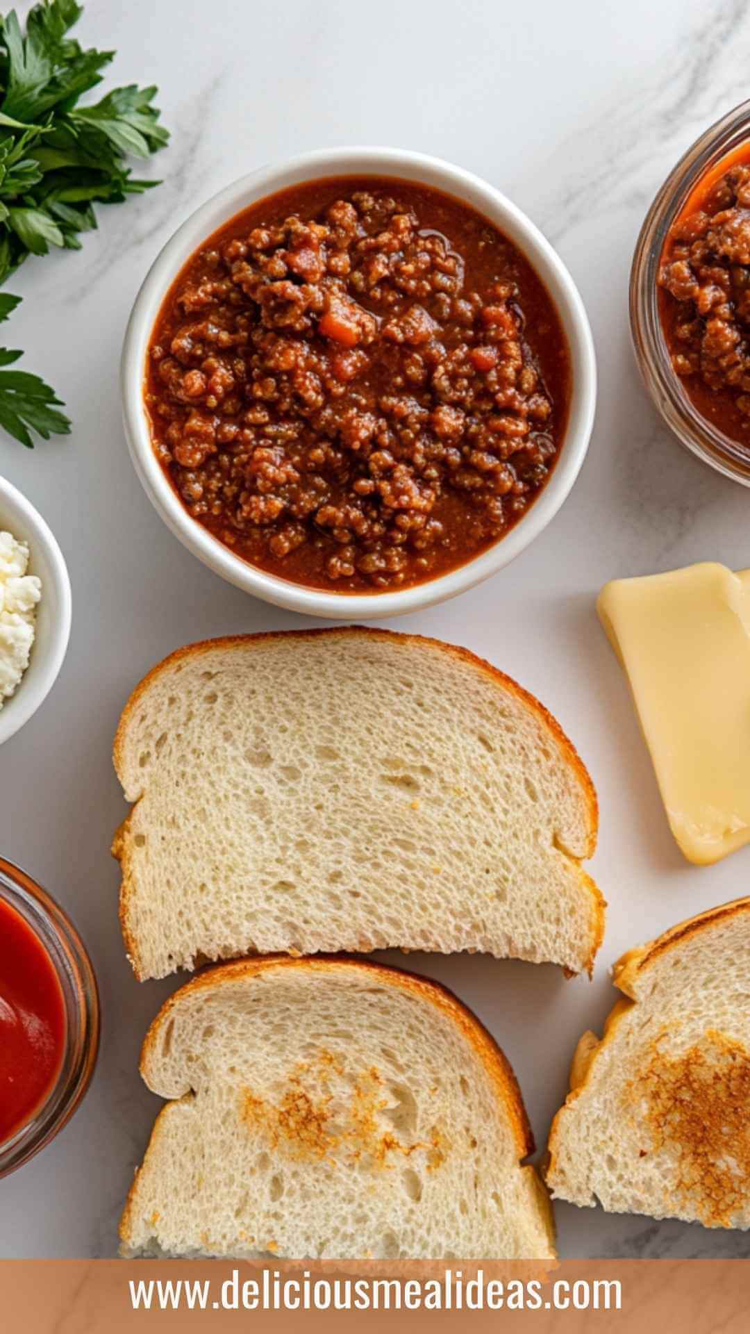 Sloppy Joe Grilled Cheese Copycat Recipe