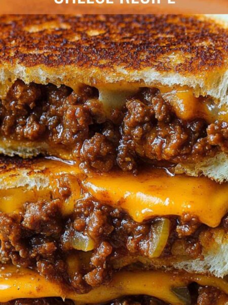 Sloppy Joe Grilled Cheese Recipe