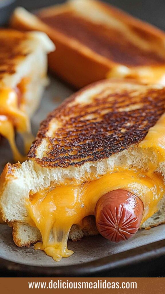 Best Grilled Cheese Hot Dogs Recipe