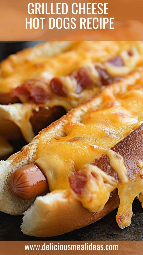 Grilled Cheese Hot Dogs Recipe