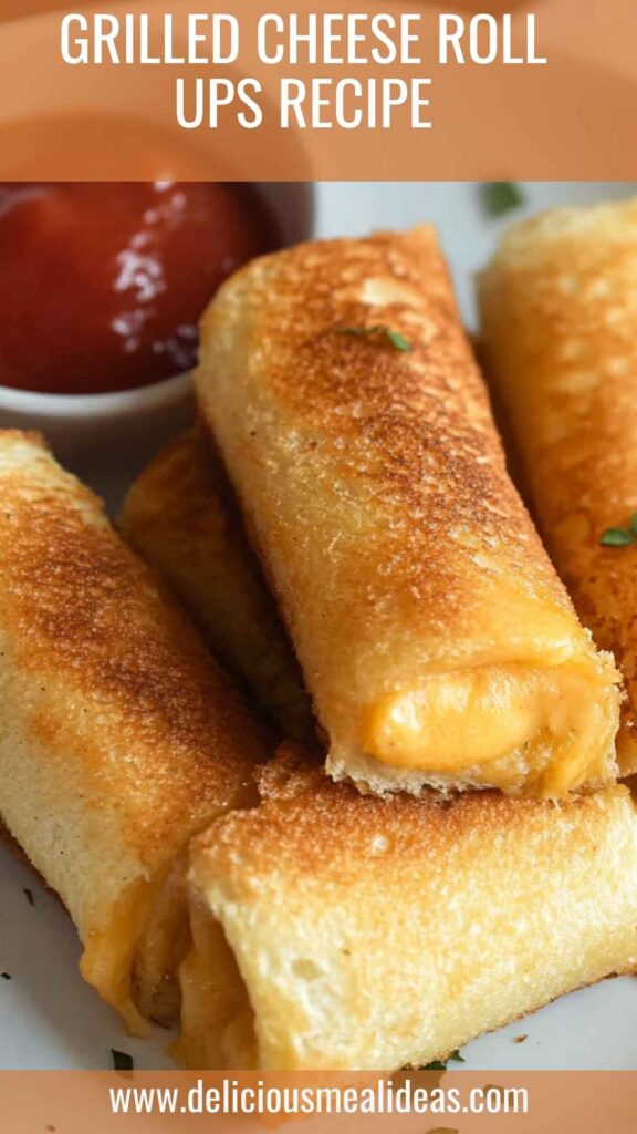 Grilled Cheese Roll Ups Recipe