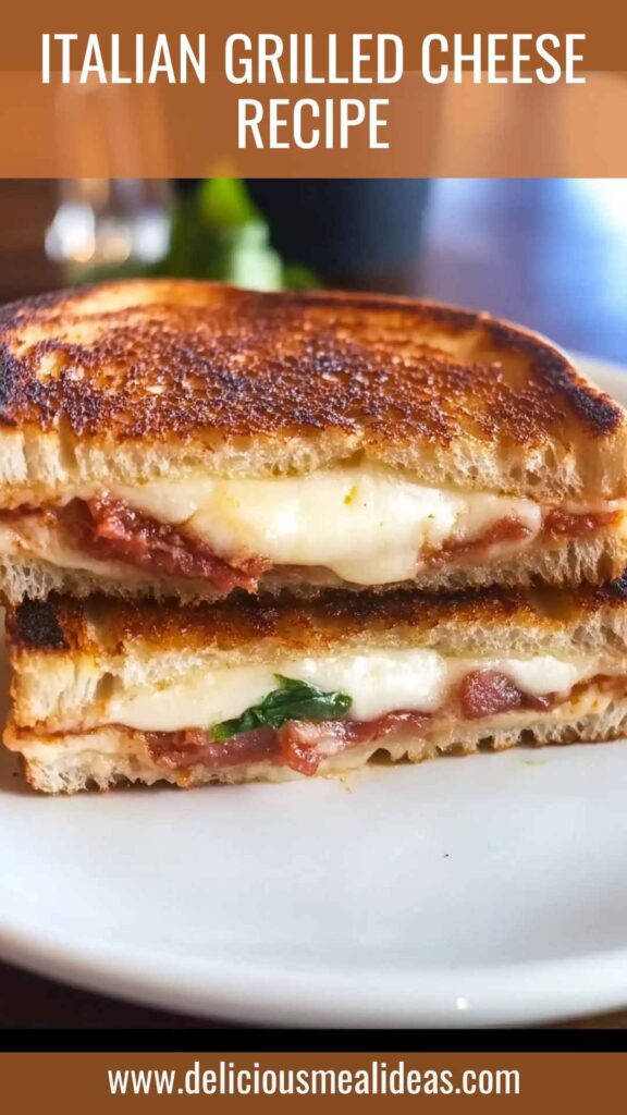 Italian Grilled Cheese Recipe