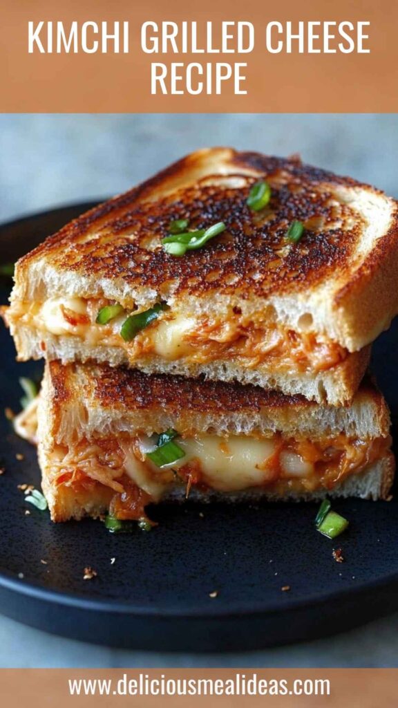 Kimchi Grilled Cheese Recipe