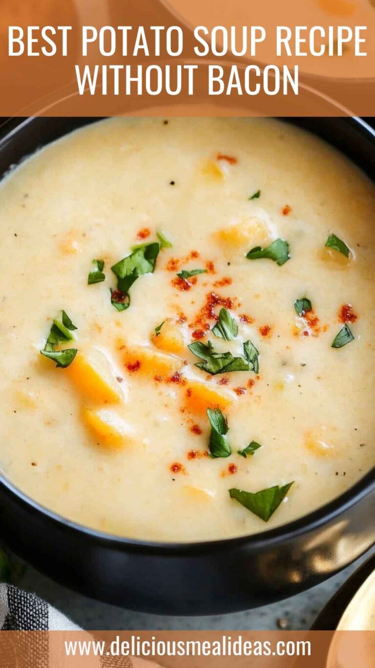 Best Potato Soup Recipe Without Bacon – Delicious Meal Ideas