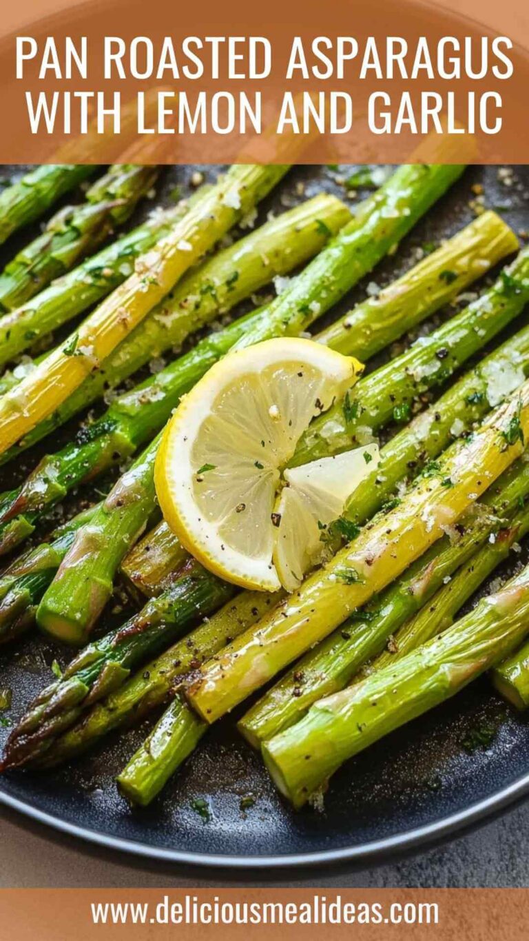 Pan Roasted Asparagus With Lemon And Garlic – Delicious Meal Ideas