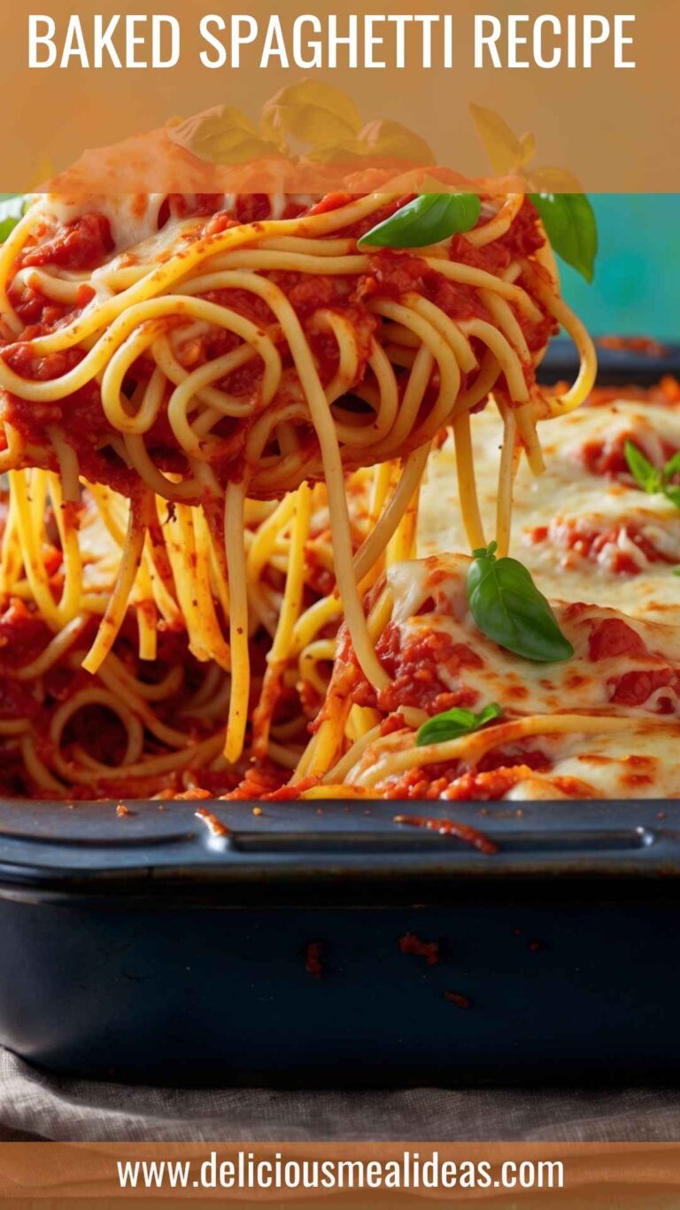Baked Spaghetti Recipe – Delicious Meal Ideas