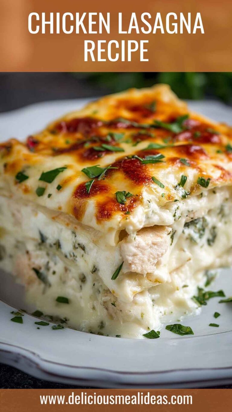 Chicken Lasagna Recipe – Delicious Meal Ideas