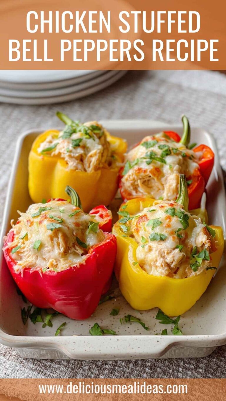 Chicken Stuffed Bell Peppers Recipe – Delicious Meal Ideas