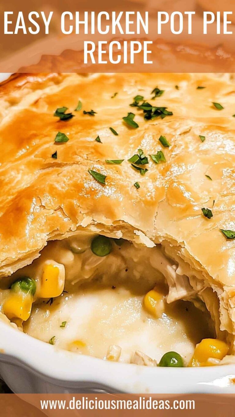 Easy Chicken Pot Pie Recipe – Delicious Meal Ideas