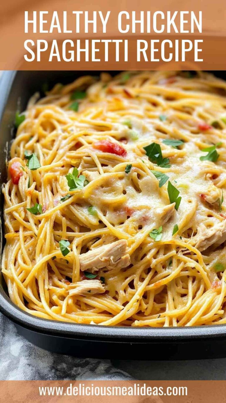 Healthy Chicken Spaghetti Recipe – Delicious Meal Ideas