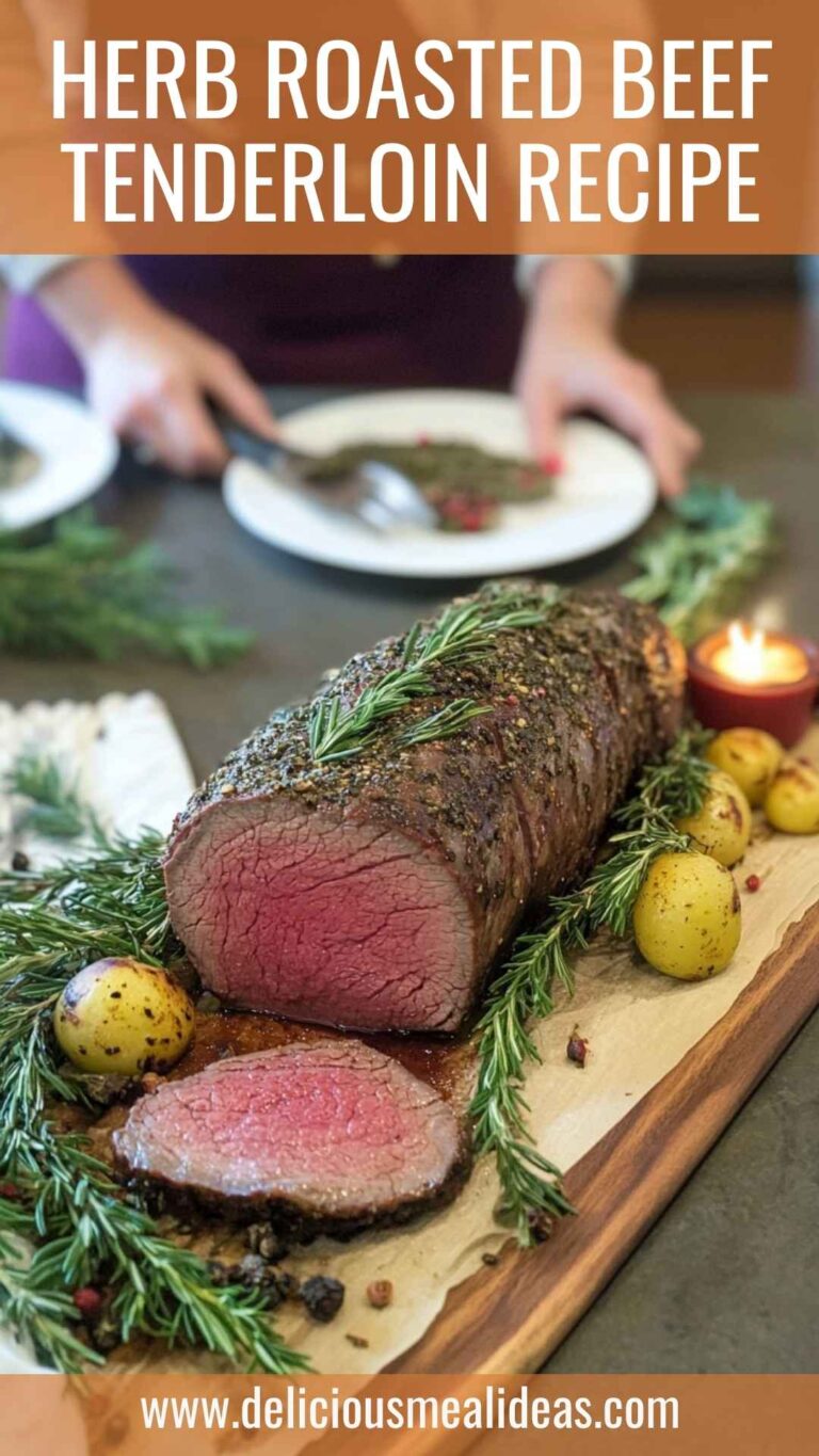 Herb Roasted Beef Tenderloin Recipe – Delicious Meal Ideas