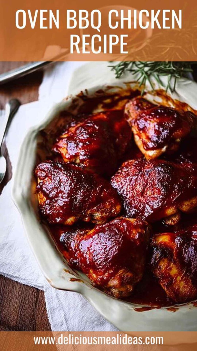 Oven BBQ Chicken Recipe – Delicious Meal Ideas