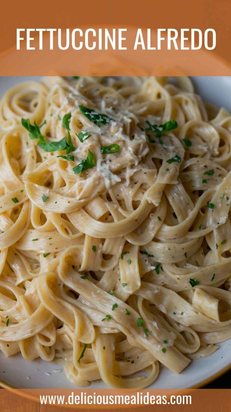 Fettuccine Alfredo – Delicious Meal Ideas