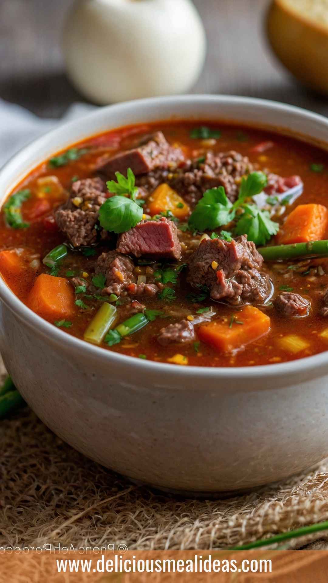 Hamburger Soup Copytcat Recipe Hamburger Soup Copytcat Recipe