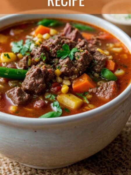 Hamburger Soup Recipe