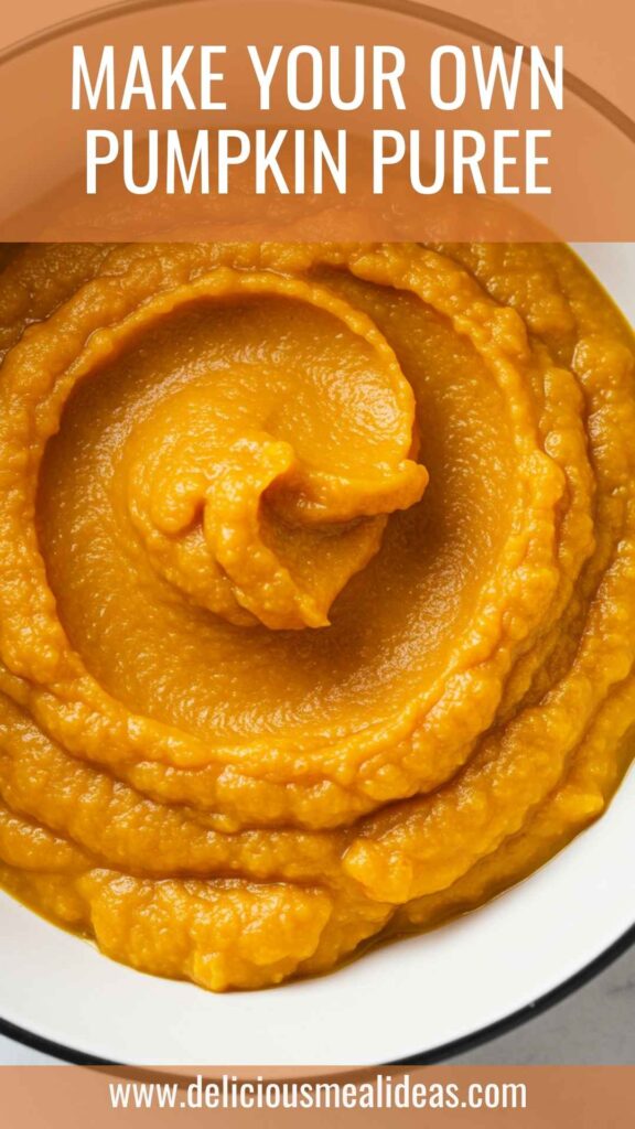 Make Your Own Pumpkin Puree