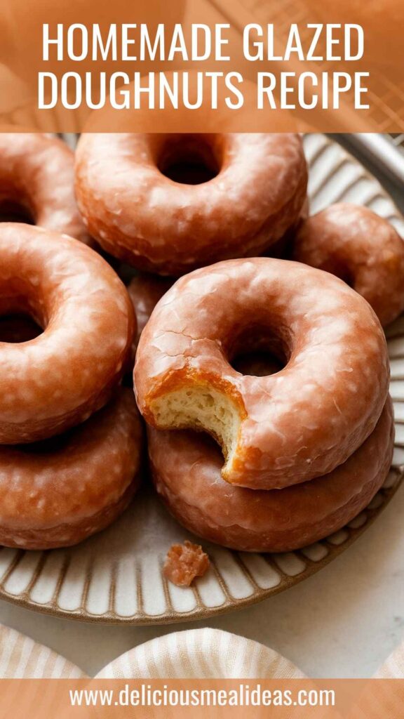 Homemade Glazed Doughnuts Recipe