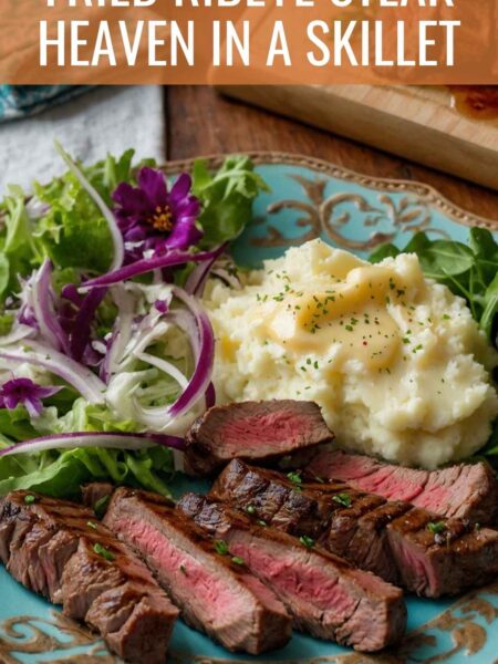 How To Make Pan Fried Ribeye Steak Heaven In A Skillet