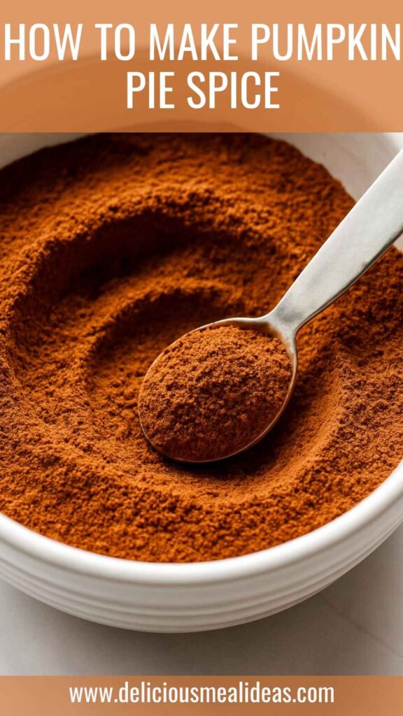 How To Make Pumpkin Pie Spice