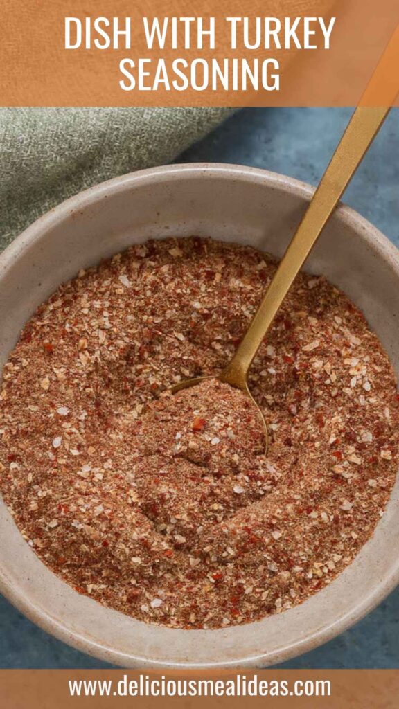 Dish With Turkey Seasoning